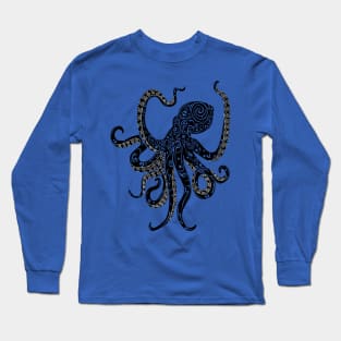 Tattooed Octopus Long Sleeve T-Shirt